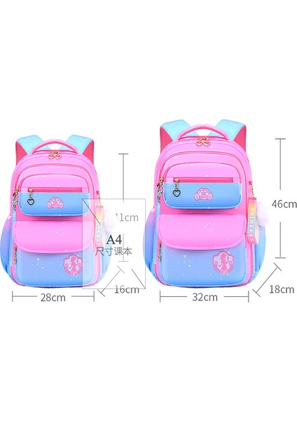 Büyük Kapasiteli Öğrenci Sırt Çantası - Mavi (Yurt Dışından) indirimleri