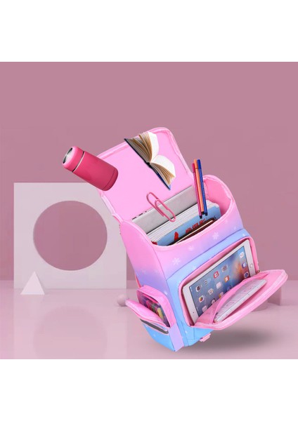 Büyük Kapasiteli Öğrenci Sırt Çantası - Pembe (Yurt Dışından) modelleri