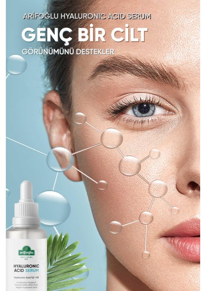 Hyaluronic Acid Serum 30 ml (Nemlendirici Canlandırıcı Dolgunlaştırıcı) Hyaluronıc Acid %2 + B5 fiyatları