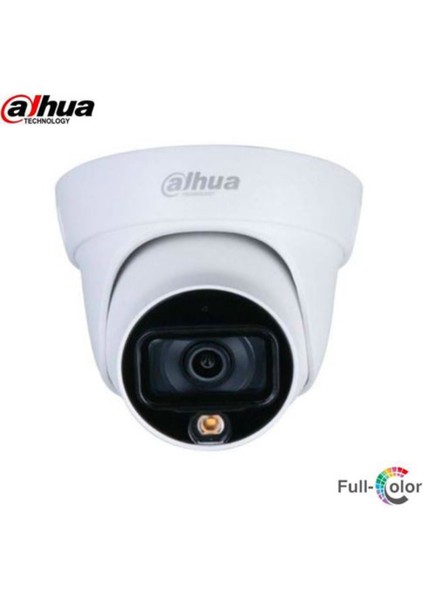 HAC-HDW1209TLQ-LED 2mp 2.8mm Full-Color Hdcvı Ir Dome Kamera