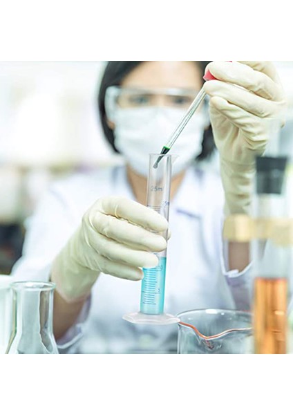 Mezür 25 ml Ölçü Kabı Plastik Şeffaf Uzun Form