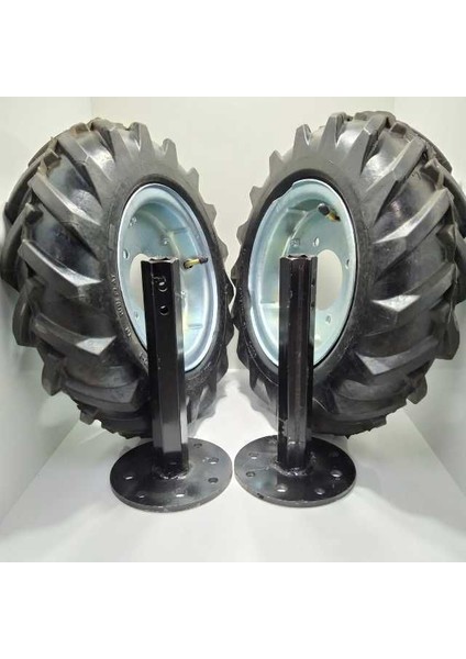Tulsan Çapa Makinası Tekeri 400/8 27MM Aks Takım