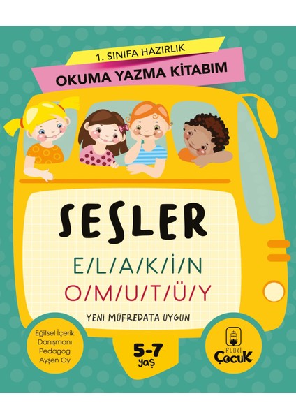 1. Sınıfa Hazırlık Okuma Yazma Kitabım Seti- 4 Kitap - Okula Hazırlık, Eğlenceli, Öğretici Etkinlik