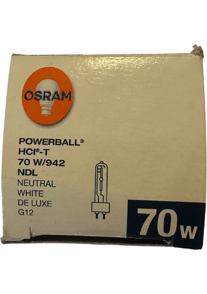 Powerball Hcı-T 70W 942 G12 Duylu (2 Adet)