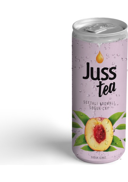 Jusstea Şeftali Aromalı Soğuk Çay 250ML X24 Adet