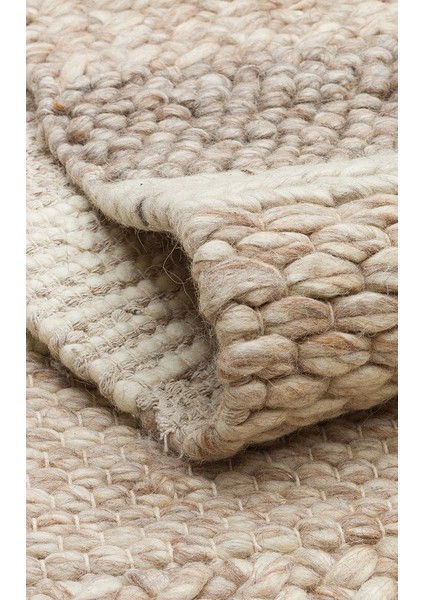 Jade Langdon Natural Natural Kazak Örgü Desenli El Dokuma Örgü Halı indirimleri