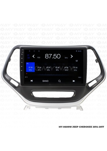 Jeep Cherokee Android 12 Multimedya Carplay 2gb RAM+32GB HDD 2014-2017 Navigasyon Ekran