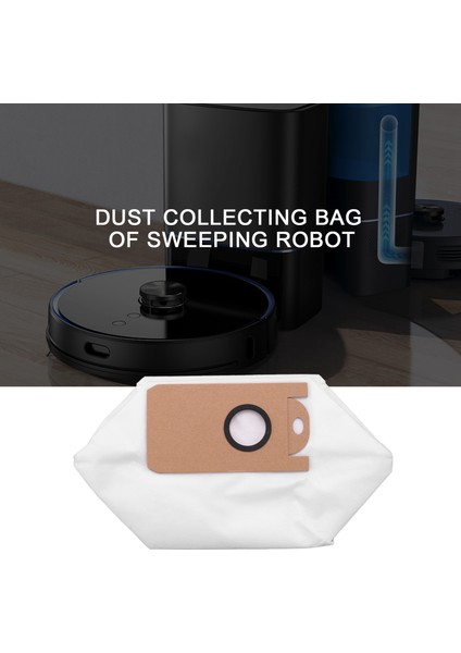 Xıaomı Vıomı S9 Robot Süpürge Için 15 Adet Yedek Toz Torbası (Yurt Dışından)