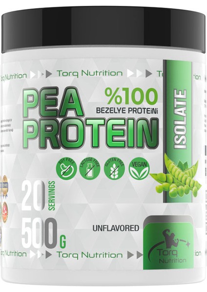 Vegan Pea Protein Bezelye Proteini 500 Gr Aromasız