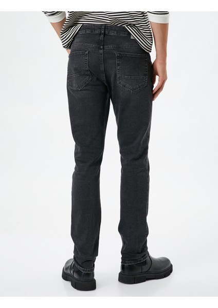 Slim Fit Kot Pantolon - Brad Jean