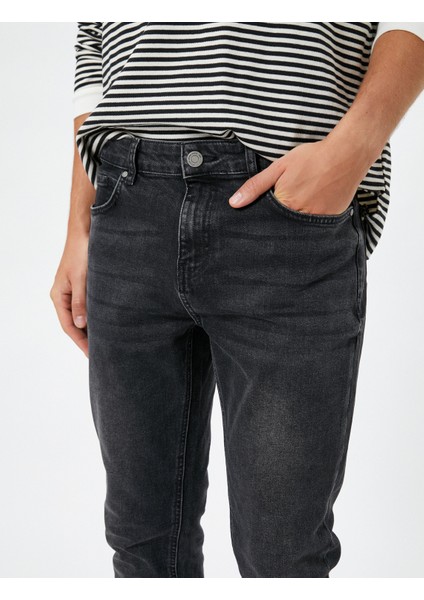 Slim Fit Kot Pantolon - Brad Jean