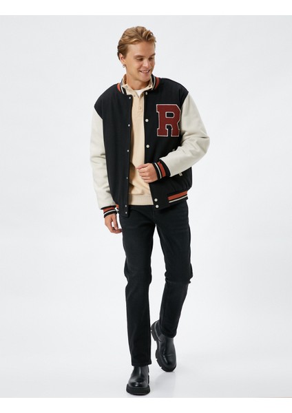 Slim Straight Fit Kot Pantolon Chadwick Jean