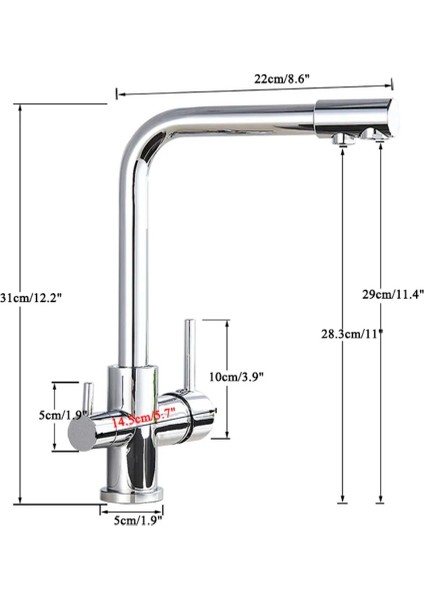 Mutfak Eviye Bataryası Arıtmalı modelleri