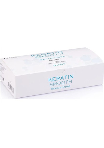 Keratın Smooth Repaır Dose Yıpranmış Saçlar 10 x 7 ml