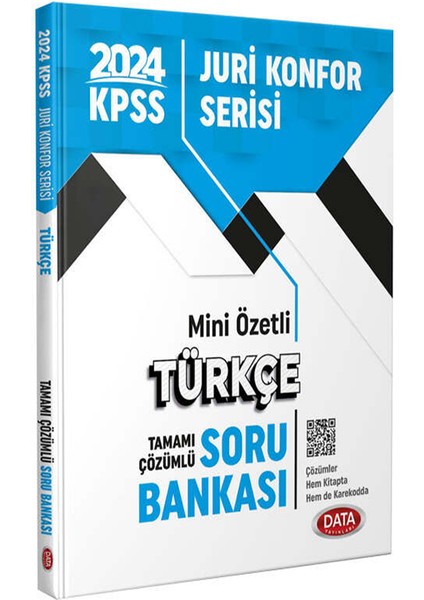 Data Yayınları 2024 KPSS Juri Konfor Serisi Türkçe Soru Bankası