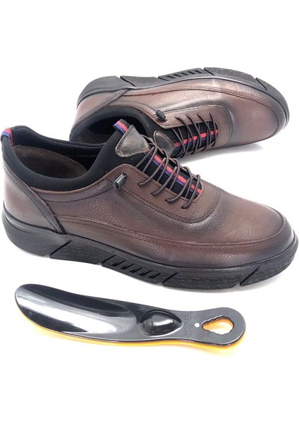 Deri Ortopedik Kışlık Erkek Ayakkabı