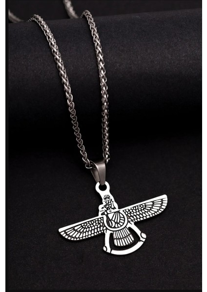 Ahura Mazda Erkek Kolye - Kadın Kolye - Ahura Mazda Model Çelik Kolye modelleri