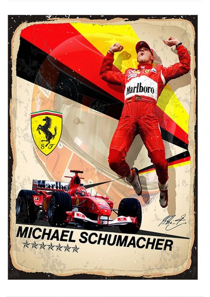 Michael Schumacher Mdf Tablo