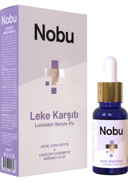 Cilt Serumu Leke Karşıtı Lumiskin 4% 20ml