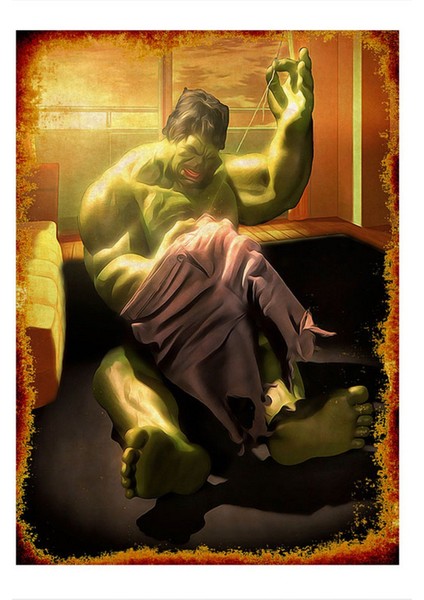 Hulk Modern Mdf Tablo