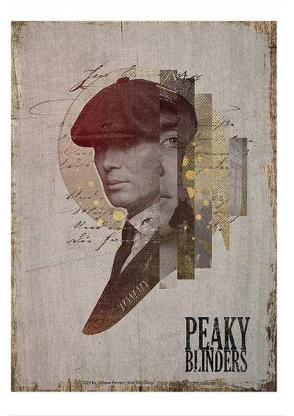 Peaky Blinders Tasarım Mdf Tablo