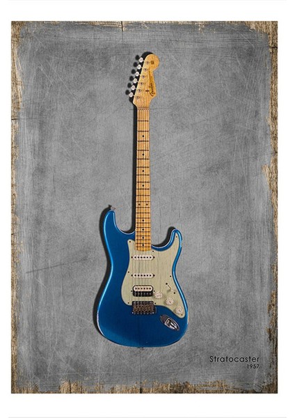 Fender Gitar Art Mdf Poster