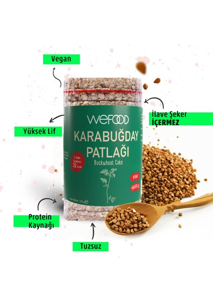 Karabuğday Patlağı 100 gr 8683347030866