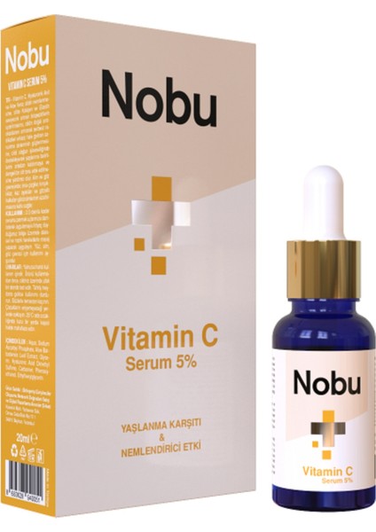 Cilt Serumu Vitamin C 5% 20ml