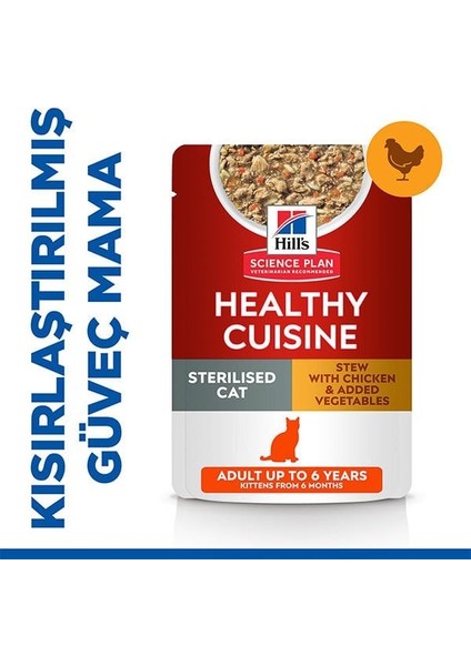 Young Sterilised Tavuklu Kısırlaştırılmış Kedi Maması 8+2 kg