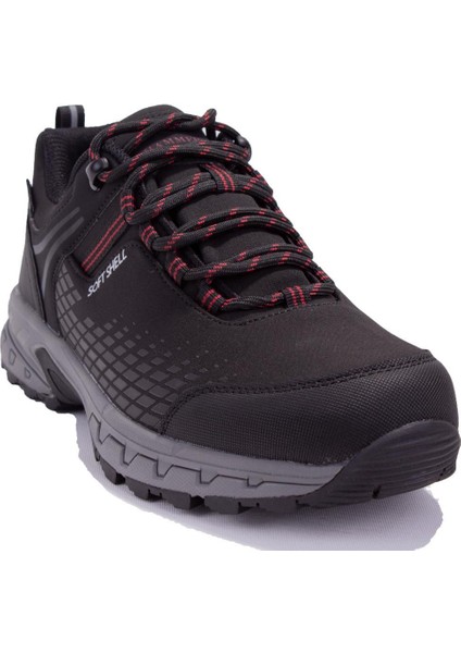 10121634 Siyah Kırmızı Su Geçirmez Günlük Unisex Spor Ayakkabı