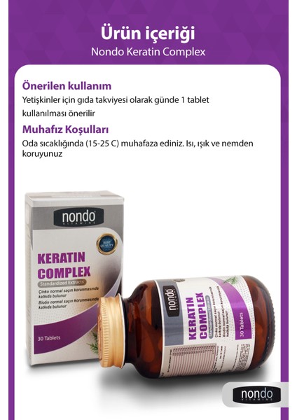 Keratin Complex 30 Tablet