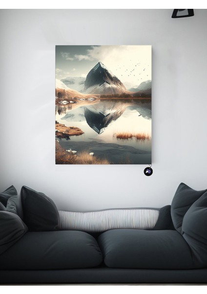 Kuzey Kuşları Iskandinav Tarzı Poster