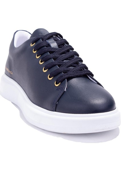 10222095 Jukov Lacivert Günlük Erkek Deri Ayakkabı