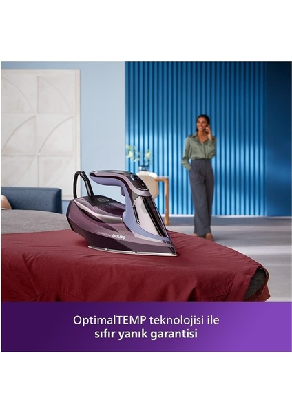 Azur 8000 Serisi Buharlı Ütü , 300 ml , Şok Buhar Gr/dk 240 , 3000 W , Mor fiyatları