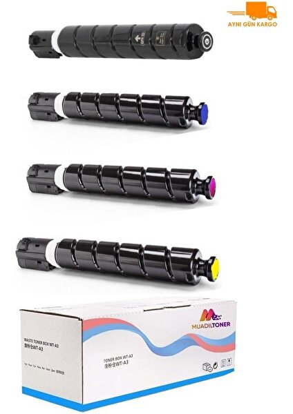 Colorful Toner Canon C EXV49 İR-C3500II İR-C3325I Cmyk Set  Muadil Toner