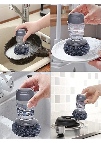 Deterjan Hazneli Tel Sünger, Deterjan Hazneli Sihirli Bulaşık Teli modelleri