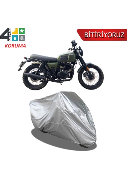 Brixton Bx 125 x Branda Motosiklet Brandası