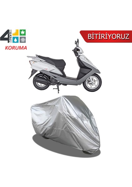 Mondial 100 Nt Turkuaz Branda Motosiklet Brandası