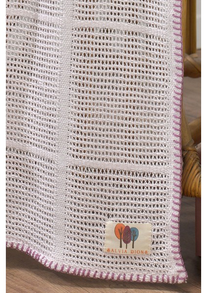 | Örgü Nefes Alabilen | 110X90 cm | Bebek Battaniyesi | Cellular | Pembe modelleri