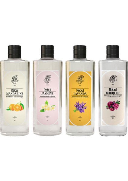 Bouquet 250 ml + Mandalina 250 ml + Jasmine 250 ml + Lavanta 250 ml