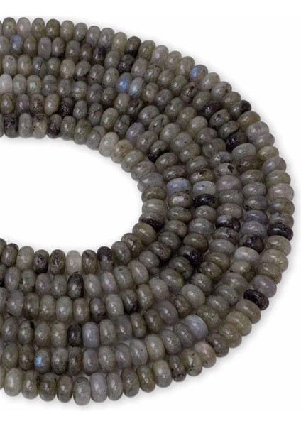 6x4 mm Labradorit Taşı Dizi