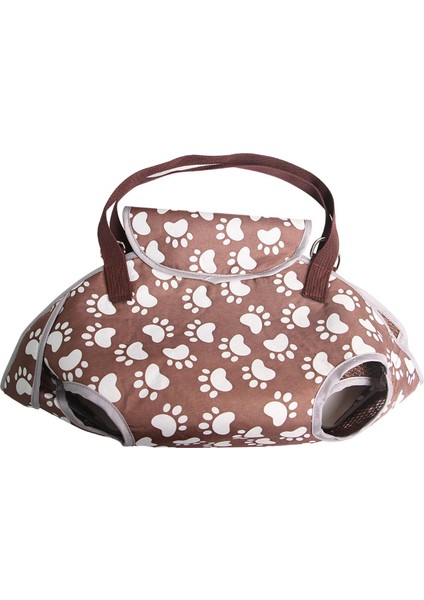 Pet Taşıyıcı Kedi Taşıyıcı Nefes Alabilir Köpek Tote Kahverengi Xl Için Sap Kese Seyahat Çantası (Yurt Dışından)