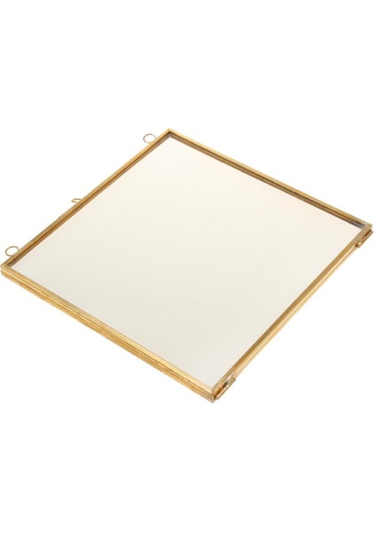 Retro Pirinç Yüzen Duvar Resim Rustik Çerçeve Ev Dekor Altın 6.3x6.3in (Yurt Dışından) modelleri