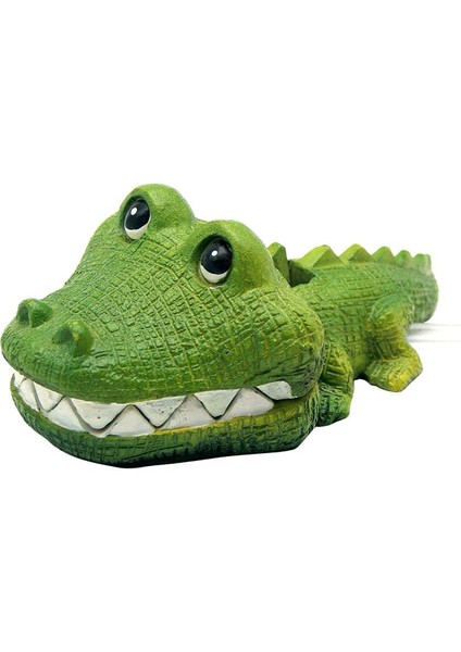 Hava Odaklı Köpüren Akvaryum Süsleri Balık Tankı Arka Plan Dekor Timsahı (Yurt Dışından) modelleri