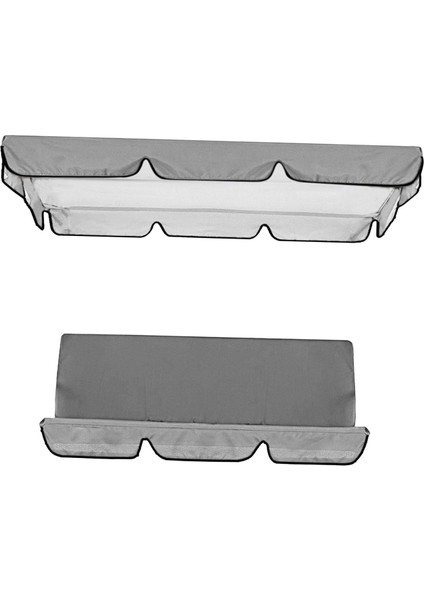 Su Geçirmez Salıncak Tente Açık Salıncak Sandalyeğı Gri (Yurt Dışından) fiyatları