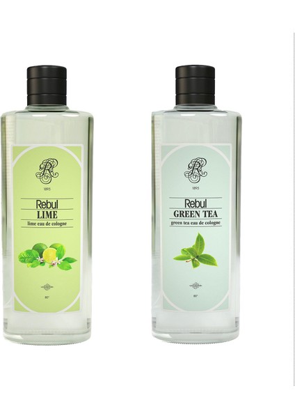 Green Tea 250 ml + Lime 250 ml