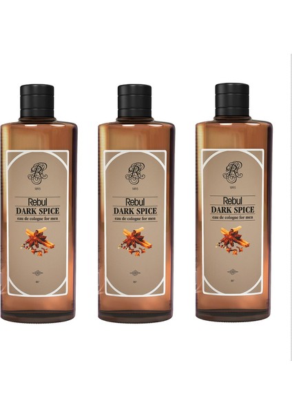 Dark Spice Edc 250 ml x 3 Adet