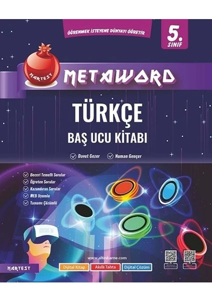 Nartest Yayınevi 5. Sınıf Metaword Türkçe Baş Ucu Kitabı