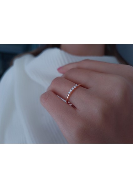 Pırlanta 5 Taş Çisil Yüzük fırsatları