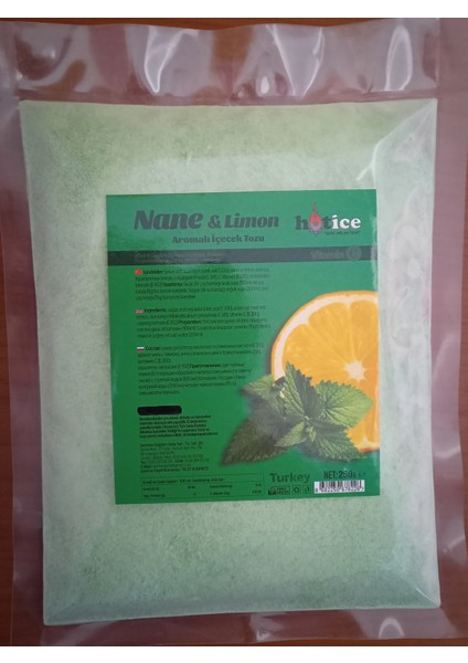 Nane Limon Aromalı Içecek Tozu 500GR